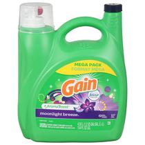 Detergente Gain Moonlight Breeze Aroma 4,56L 107 cargas Detergente Gain Moonlight Breeze Aroma 4,56L 107 cargas