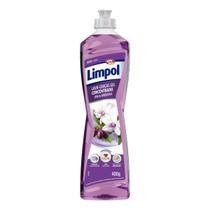 Detergente Gel Concentrado 400g Limpol Alta Performance na Remoção de Gordura, Espuma Cremosa e Maior Rendimento com Menos Produto Detergente Gel Concentrado 400g Limpol Alta Performance na Remoção de Gordura, Espuma Cremosa e Maior Rendimento com Menos Produto