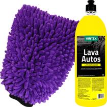 Detergente Lava Autos Automotivo Shampoo Neutro Vonixx Luva Microfibra Tentaculos Para Lavar Zacs