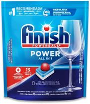 Detergente Lava Louças Finish Powerball com 13 Tabletes Detergente Lava Louças Finish Powerball com 13 Tabletes