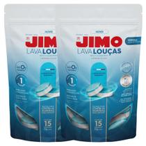 Detergente Lava Louças Multicamadas 30 Pastilhas Jimo 15G Detergente Lava Louças Multicamadas 30 Pastilhas Jimo 15G