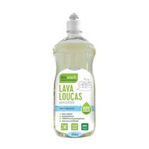 Detergente Lava Louças Sensitive Biodegradável Biowash 650ml