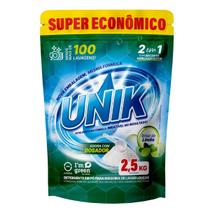 Detergente Lava Louças UNIK 2,5kg Brisa Limão rende até 100 Lavagens Detergente Lava Louças UNIK 2,5kg Brisa Limão rende até 100 Lavagens