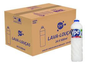 Detergente Lava Louças Ypê Coco Toque Suave 500ml Kit 24