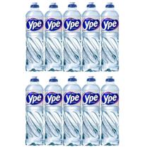 Detergente Liq. Ypê Clear - Kit/c 10 unids de 500ml cada