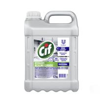 Detergente Líquido Alcalino Clorado Sem Perfume para Restaurantes Cozinhas Bares 5 Litros CIF