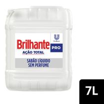 Detergente Líquido Brilhante Limpeza Profissional Ação Total 7L