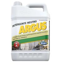 Detergente Líquido Concentrado Neutro Argus 5 Litros
