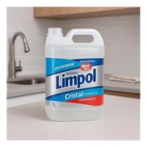 Detergente líquido cristal limpol galão 5l embalagem econômica Detergente líquido cristal limpol galão 5l embalagem econômica