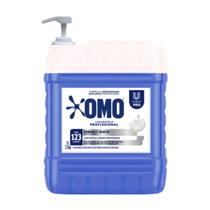 Detergente Líquido Lava-Roupas Perfect White 7 Litros OMO com Válvula Pump Detergente Líquido Lava-Roupas Perfect White 7 Litros OMO com Válvula Pump