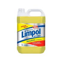 Detergente Liquido Limpol 5 Litros Com Glicerina Neutro