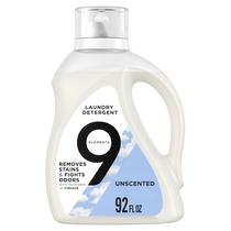 Detergente líquido para roupa 9 elementos Vinagre sem perfume 2,7 L Detergente líquido para roupa 9 elementos Vinagre sem perfume 2,7 L