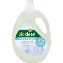 Detergente líquido para roupa Biokleen Free & Clear 3X 7,5L 300L