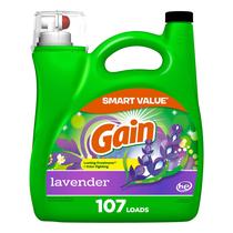 Detergente líquido para roupa Gain Aroma Boost Lavender 4,5L 107 cargas