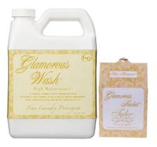 Detergente líquido para roupa Tyler Candle Company High Maintenance 946 ml com sachês Detergente líquido para roupa Tyler Candle Company High Maintenance 946 ml com sachês