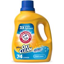 Detergente Líquido para Roupas Arm & Hammer Plus OxiClean 2,85 L 74 Lavagens Detergente Líquido para Roupas Arm & Hammer Plus OxiClean 2,85 L 74 Lavagens