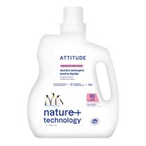 Detergente Líquido para Roupas ATTITUDE Sem Fragrância Vegano 2 L 80 Lavagens