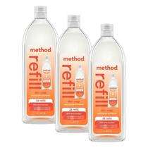 Detergente Method Super Shine 1,4 L Entre os Pomares - Pacote com 3 Detergente Method Super Shine 1,4 L Entre os Pomares - Pacote com 3