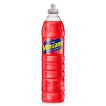 Detergente Minuano Lava Louças Maçã 500ml - Embalagem com 24 Unidades Detergente Minuano Lava Louças Maçã 500ml - Embalagem com 24 Unidades