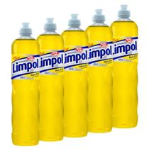 Detergente Neutro Limpol Kit 5 Unidades 500ml Detergente Neutro Limpol Kit 5 Unidades 500ml