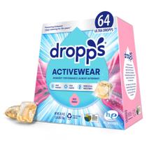 Detergente para a roupa Pods Dropps Activewear Rose Energy 64ct