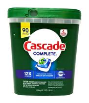 Detergente para Lava-louças Cascade Complete 90 Pacotes de Ação