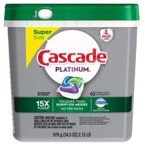 Detergente para Lava-louças Cascade Platinum 979g Aroma Fresco Detergente para Lava-louças Cascade Platinum 979g Aroma Fresco