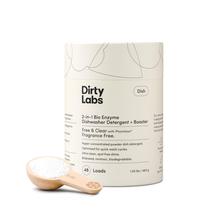 Detergente para lava-louças Dirty Labs Scent Free 48 cargas 480 g