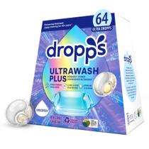 Detergente para lava-louças Dropps UltraWash Plus Unscented 64 cápsulas