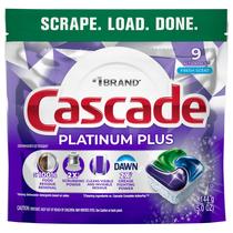 Detergente para Lavavajillas Cascade Platinum Plus Aroma Fresco 145 ml 9 Unidades