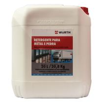 Detergente para Metal e Pedra Limpa Baú 20L Wurth 0893465100 Unitário Detergente para Metal e Pedra Limpa Baú 20L Wurth 0893465100 Unitário