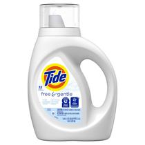Detergente para ropa Tide Free & Gentle 42 oz 32 cargas
