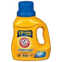 Detergente para roupa Arm & Hammer Clean Burst 1 qt de líquido Detergente para roupa Arm & Hammer Clean Burst 1 qt de líquido