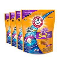 Detergente para Roupa Arm & Hammer Plus Odor Blasters - Pacote com 168 Unidades