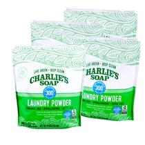 Detergente para roupa Charlie's Soap hipoalergênico 3,63 kg, pacote com 4 Detergente para roupa Charlie's Soap hipoalergênico 3,63 kg, pacote com 4