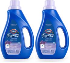 Detergente para roupa Clorox Fraganzia Lavender Eucalyptus 2x1.2L