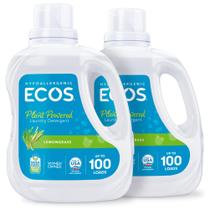 Detergente para roupa ECOS Liquid 200 Loads 3.78 L Pacote com 2 Detergente para roupa ECOS Liquid 200 Loads 3.78 L Pacote com 2