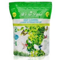 Detergente para roupa em pó, é tão puro, 100% para pele sensível Detergente para roupa em pó, é tão puro, 100% para pele sensível