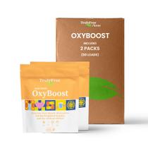 Detergente para roupa em pó verdadeiramente gratuito OxyBoost, pacote com 2 Detergente para roupa em pó verdadeiramente gratuito OxyBoost, pacote com 2
