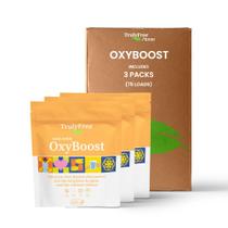 Detergente para roupa em pó verdadeiramente gratuito OxyBoost, pacote com 3 Detergente para roupa em pó verdadeiramente gratuito OxyBoost, pacote com 3