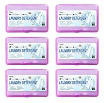 Detergente para roupa Enyur Travel Soap 192 cargas com bolas de secagem Detergente para roupa Enyur Travel Soap 192 cargas com bolas de secagem