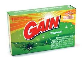 Detergente para roupa Gain Ultra Powder Coin Vend 156 caixas