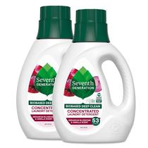 Detergente para roupa Geranium de sétima geração 2x1.18L 106 cargas Detergente para roupa Geranium de sétima geração 2x1.18L 106 cargas