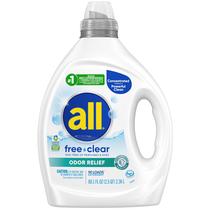 Detergente para roupa líquido all Free Clear 2X Concentrado 2,37 L