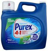 Detergente para roupa Purex 4 em 1 Mountain Breeze 7,4L Detergente para roupa Purex 4 em 1 Mountain Breeze 7,4L
