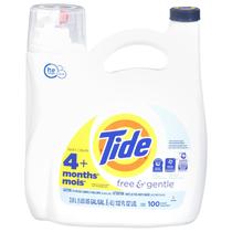 Detergente para roupa Tide Free and Gentle 3,9 L 100 cargas