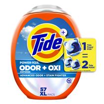 Detergente para roupa Tide Odor Defense + Oxi 57 Pods