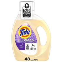 Detergente para roupa Tide Purclean Honey Lavender 1.86L 48 cargas