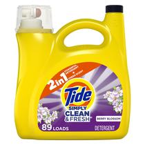 Detergente para roupa Tide Simply Berry Blossom 89 cargas 3,78 L