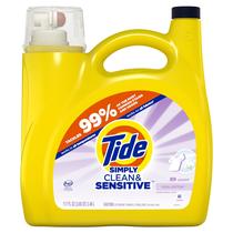 Detergente para roupa Tide Simply Clean & Sensitive 3,47 L 89 cargas